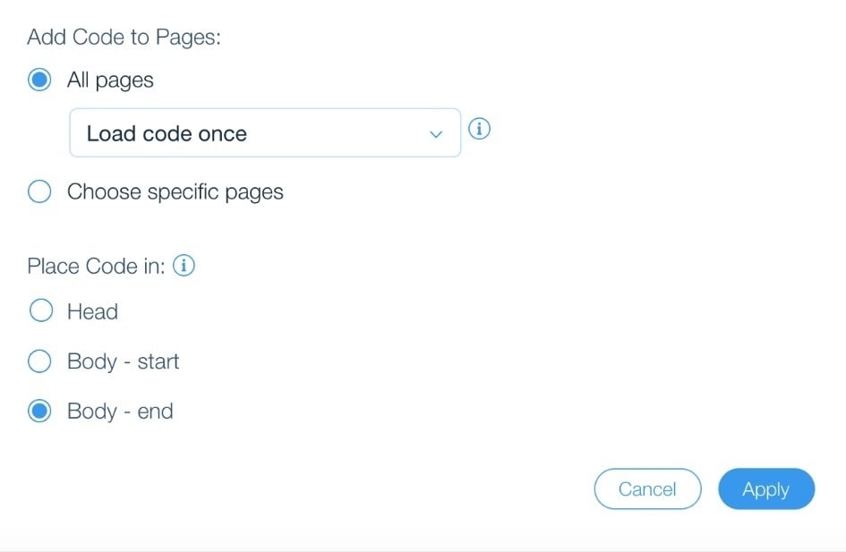 Wix Add code to body end .jpg