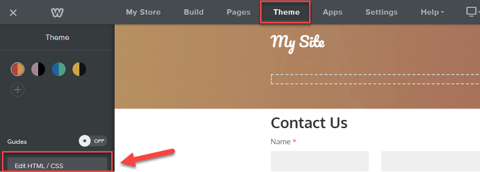 Edit HTML CSS