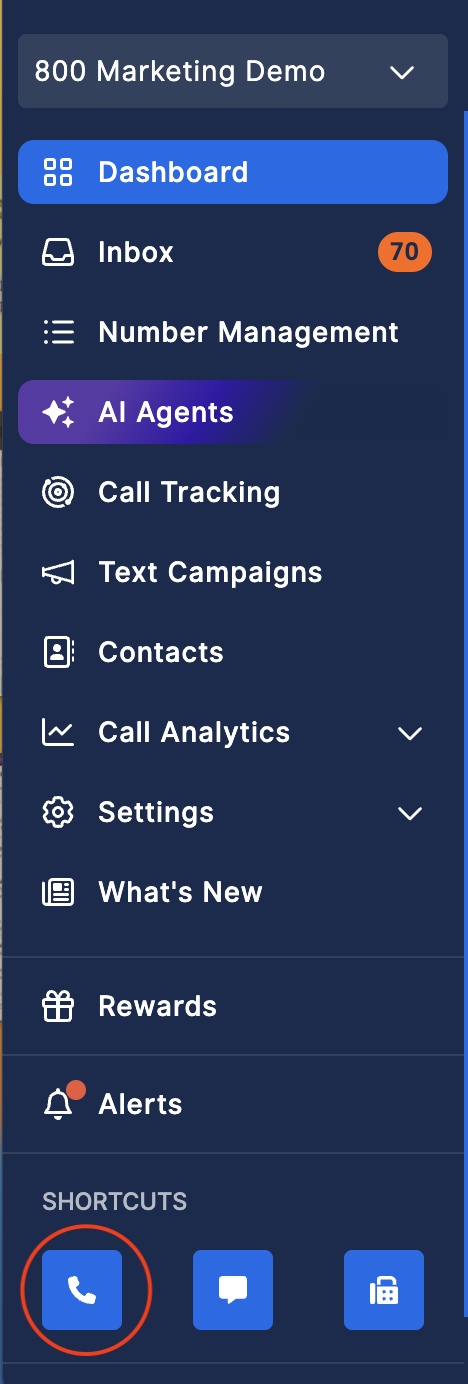 Call from dashboard shortcut icon.png